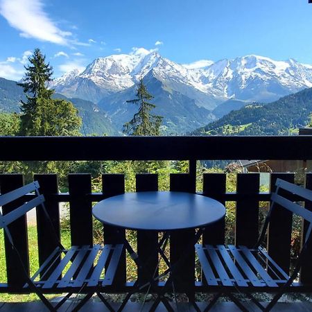 Appartement Saint Gervais Les Bains Vue Imprenable Mont Blanc エクステリア 写真