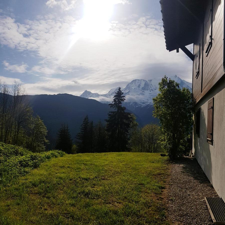 Appartement Saint Gervais Les Bains Vue Imprenable Mont Blanc エクステリア 写真